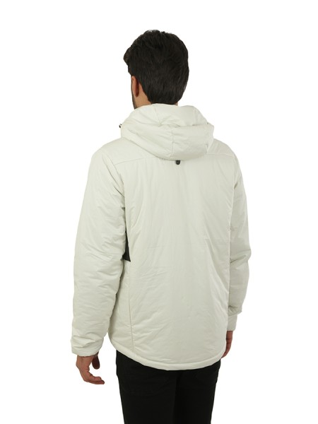 Giubbino K-Way Annecy lt White Gardenia